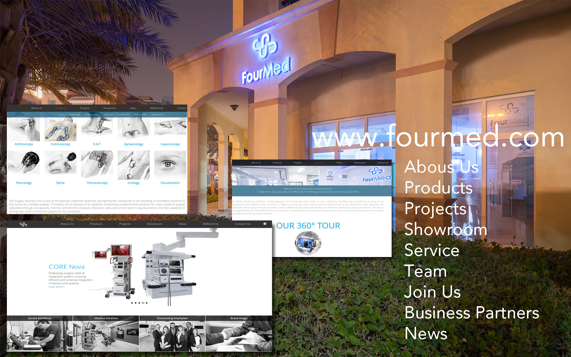 FourMed Launching its new website